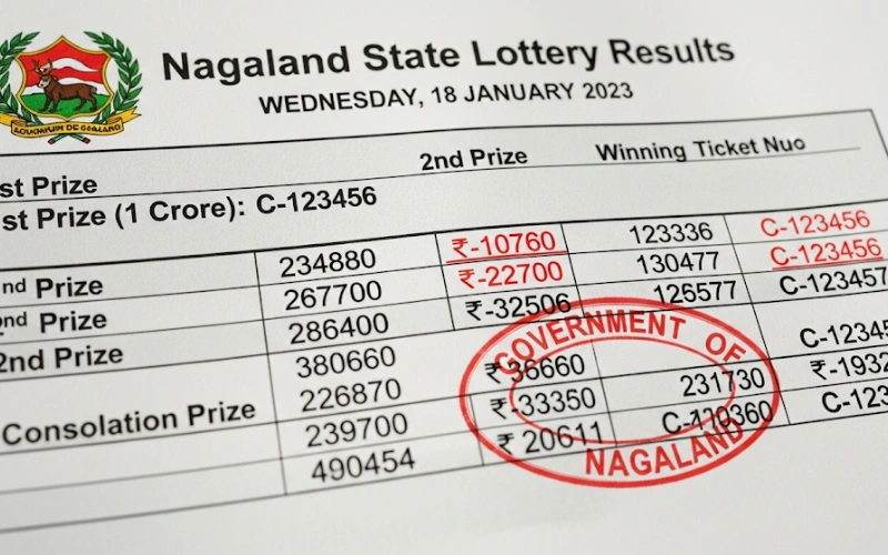 ñagaland state lottery results at 51 game featured image